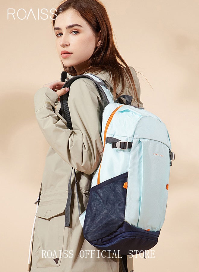 roaiss Foldable Lightweight Backpack for Unisex Casual Large Capacity Minimalist Portable Daypack for Women and Men Casual Waterproof Sports Bags for Travel Hiking with Multiple Pockets and Compartment  - Image 2