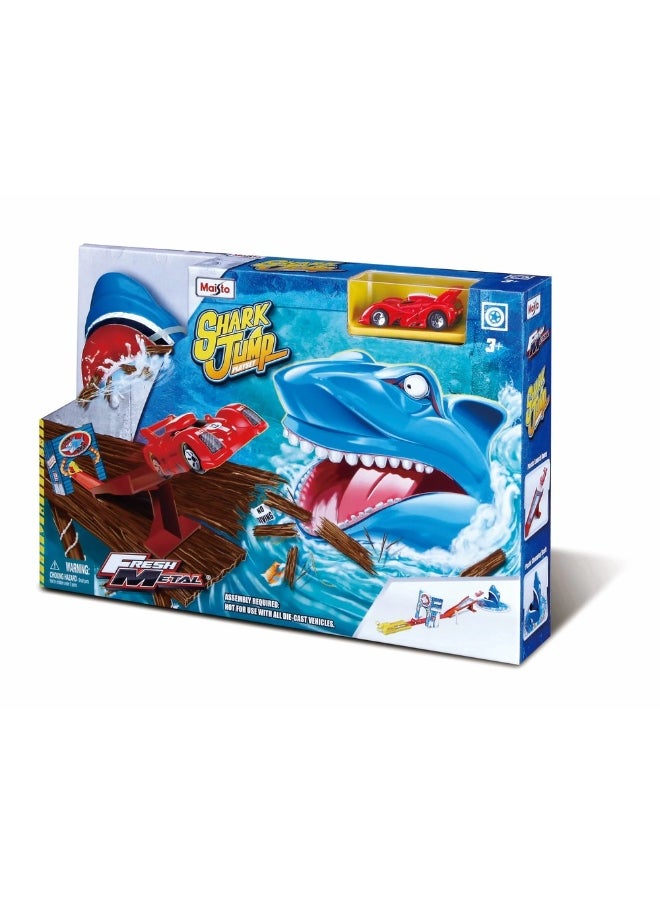 Maisto Maisto - Fresh Metal Shark Jump Kids Car Track Race - 11061  - Image 1