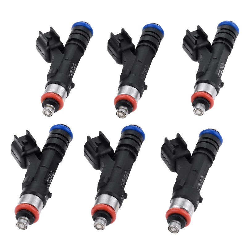 0280158119 Fuel Injectors Compatible with 20072010 Jeep Wrangler 38L 20082010 Dodge Grand Caravan 3338L 20082010 Chrysler Town Country 3338L 20092010 Routan 38L 04861667AA 6Pcs
