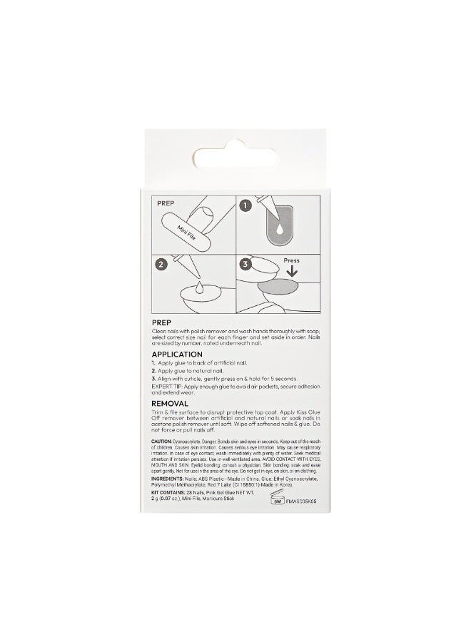 Kiss Gel Fantasy Magnetic Nails FMA04C - Image 4