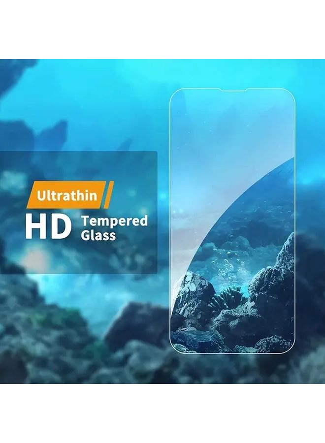 3Pcs Tempered Glass Screen Protector for iPhone 16 Plus Scratch Resistant Anti Fingerprint - Image 4