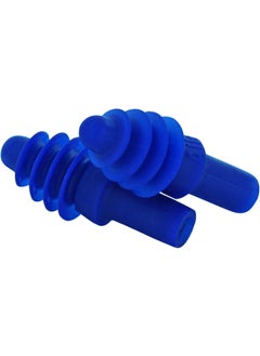 Howard Leight Howard Leight by Honeywell Airsoft Flanged Reusable Earplugs, 100-Pairs (DPAS-1), Blue 