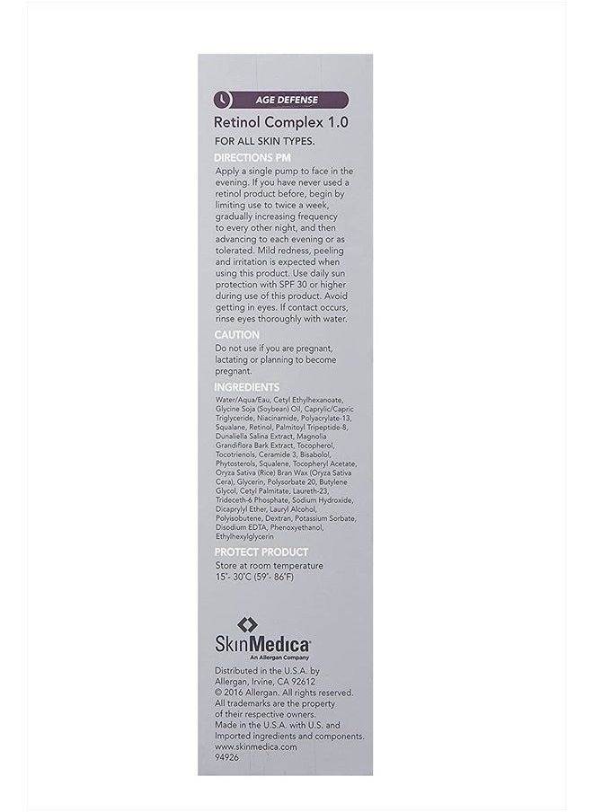 Skinmedica - Retinol 1.0 Complex, 1 Fl Oz - Image 1