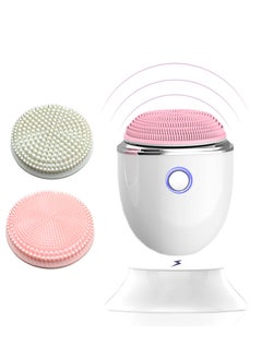 Excefore Facial Cleansing Brush Face Scrubber Portable, Sonic Brush, Rechargeable, Wireless Exfoliator  - Image 1