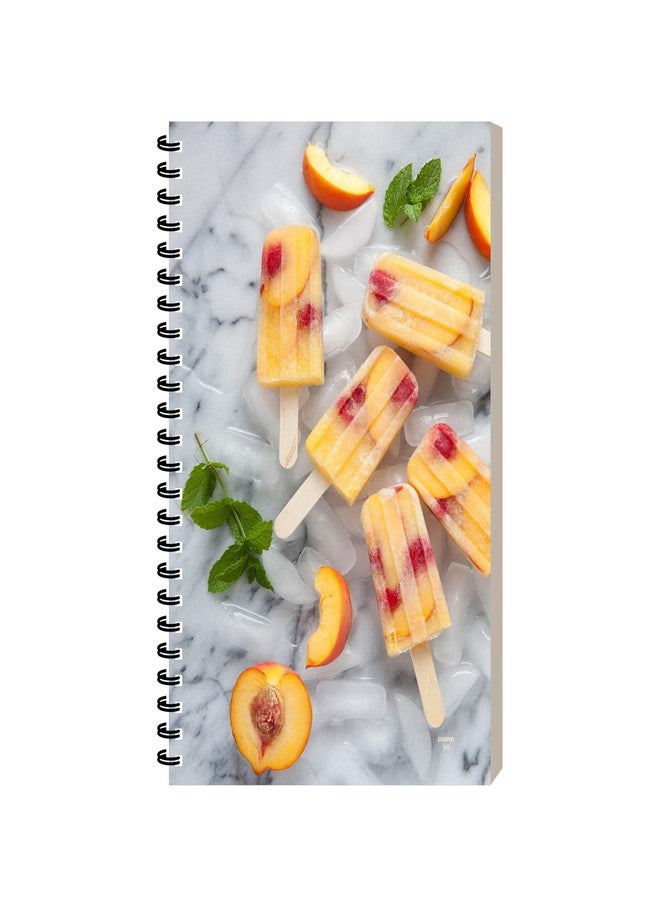 ESCAPER Ice Cream Design Diary, A5 Size, 160 Ruled Smooth Pages, Spiral Notebook For Writing, Bakery Food Stationary Notepad, Ideal For Professionals, Students, Gifts, Personal & Office (1, Ice cream) - Image 1