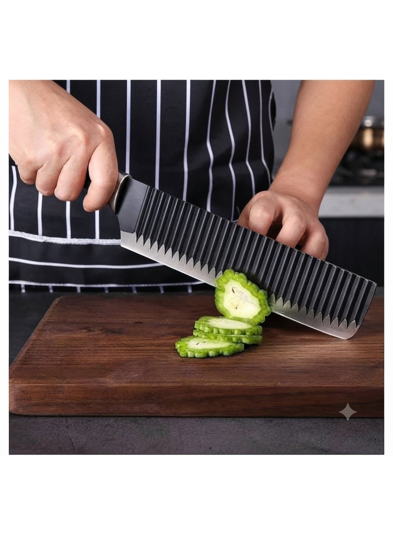6-Piece Professional Stainless Steel Kitchen Knife Set - Image 3