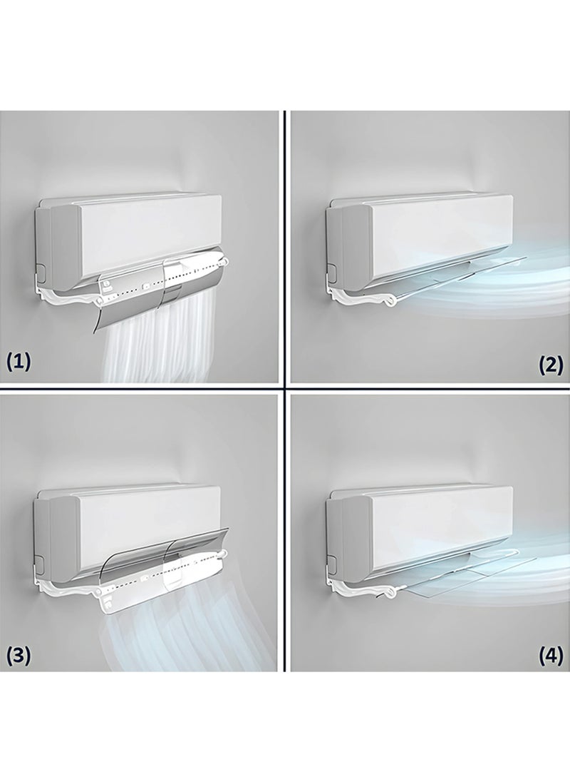 AL DARRA  AL WAQI Adjustable Air Deflector for Split AC – Smart Control of Airflow and Direction for Perfect and Comfortable Air Distribution Throughout the Room  - Image 5