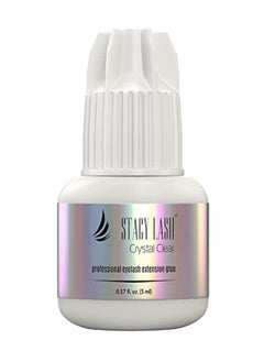 Stacy Lash Ear Eyelash Extension Glue - Stacy Lash (0.17Fl.Oz / 5Ml)/ 1 Sec Drying Time/Retention - 8 Weeks/Transparent Extra Strong Evolution Adhesive - Maximum Bonding Power/Professional Use Only  - Image 1