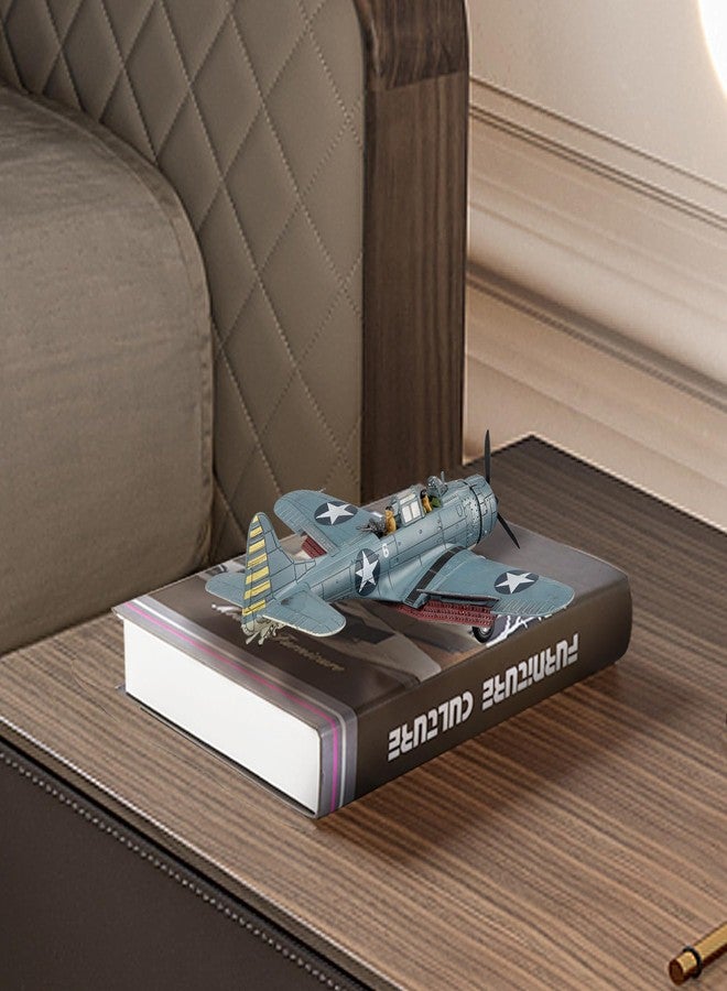 HANGHANG 1/72 Military Model Plane SBD-3 Dauntless （Aged Version） Alloy Fighter Plane Model Model Airplane for Collection and Gift - Image 3