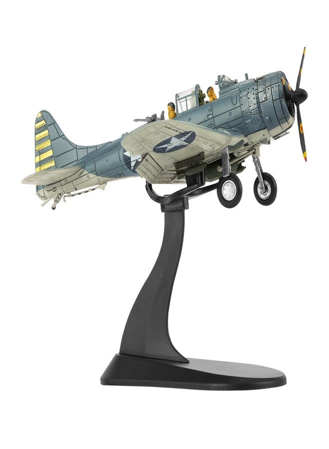 HANGHANG 1/72 Military Model Plane SBD-3 Dauntless （Aged Version） Alloy Fighter Plane Model Model Airplane for Collection and Gift - Image 1