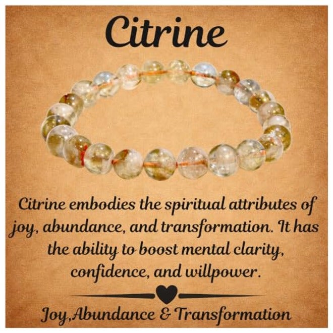 ANAYA AGATE Healing Crystal Bracelet for Women and Men – 8mm Round Beaded Chakra Bracelet for Anxiety Relief – Elastic Adjustable Size Calming Bracelet