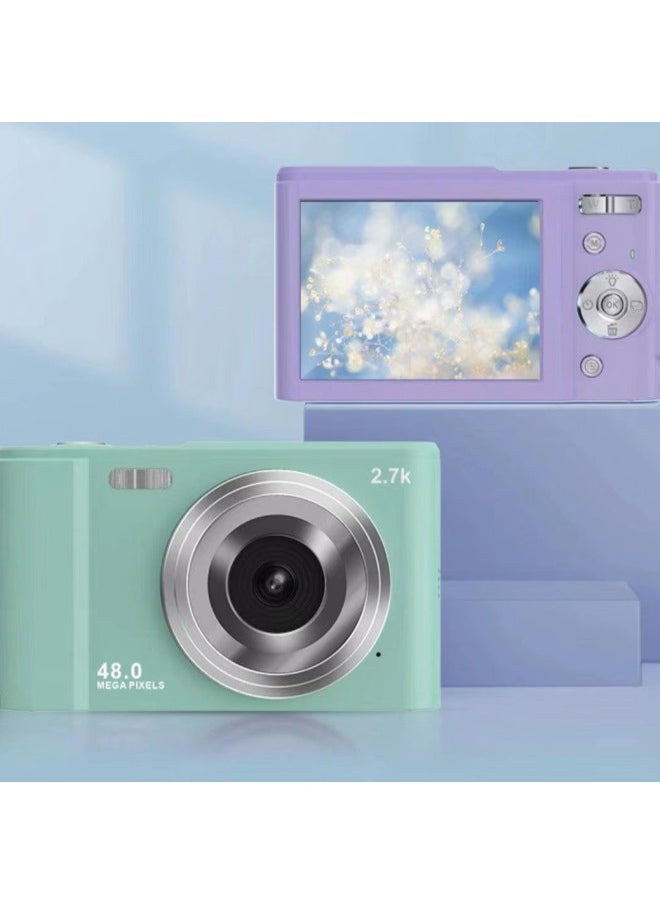 Generic DC302 Mini Card Camera 2.8 Inch Student Camera DC302 HD Camera 2.7K-Body Color:16g Card  - Image 1