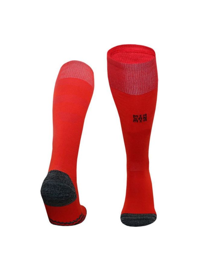 25 New Season Club Football Socks Adult Children Towel Bottom Breathable Solid Color Casual Sports Socks