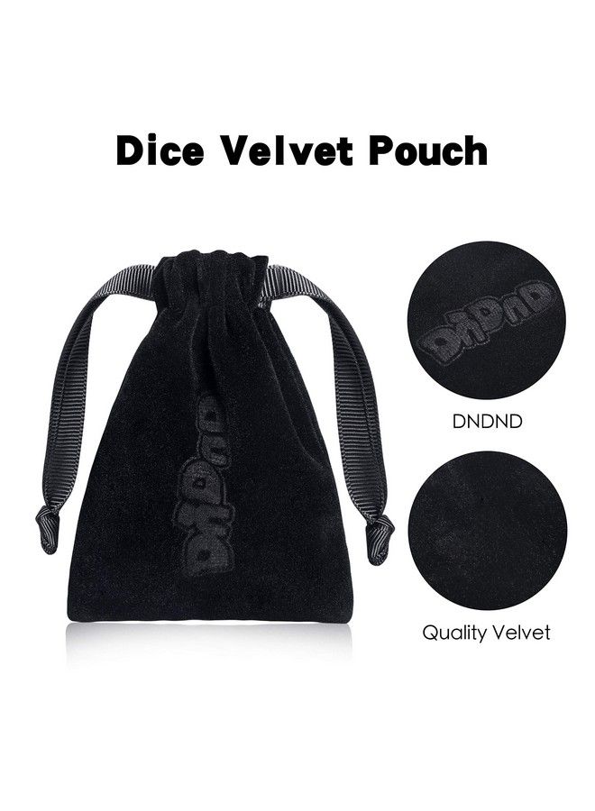 DNDND 6 Sided Dice Set 6 Pieces Ancient Brass D6 Metallic Dice With Free Black Velvet Bag For D&D Dnd Pathfinder Shadowrun Or Gurps - Image 4