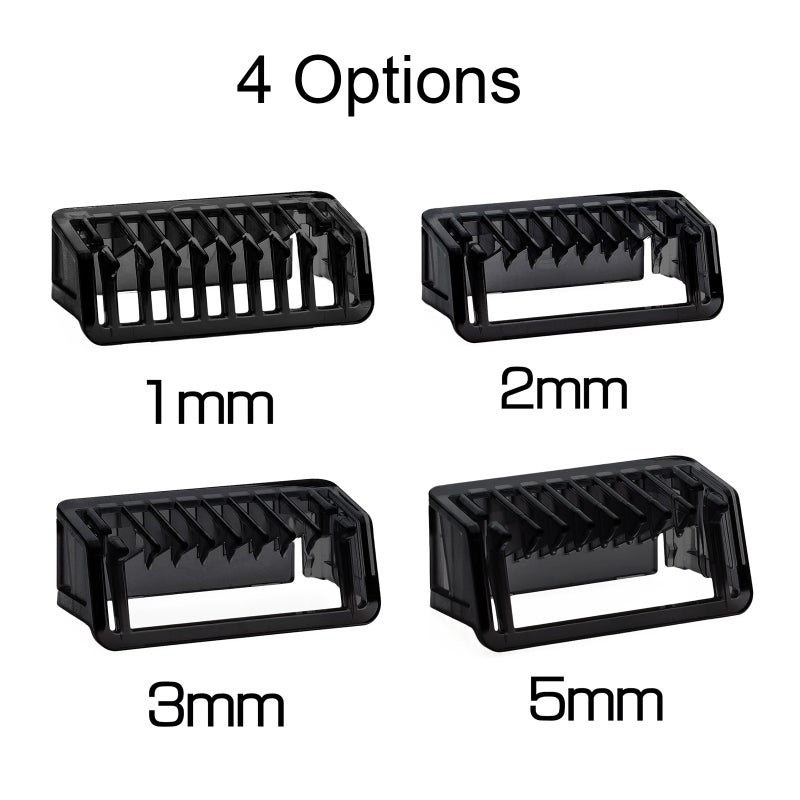 Guide Comb Compatible with Philip OneBlade Shaver Replacement Beard Trimmer Guide Comb Beard Trimmer Accessories 1MM / 2MM / 3MM / 5MM Optional - Image 2