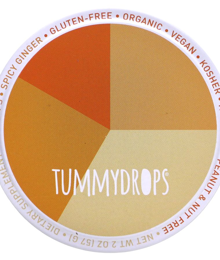 TUMMYDROPS Spicy Ginger 18 Drops