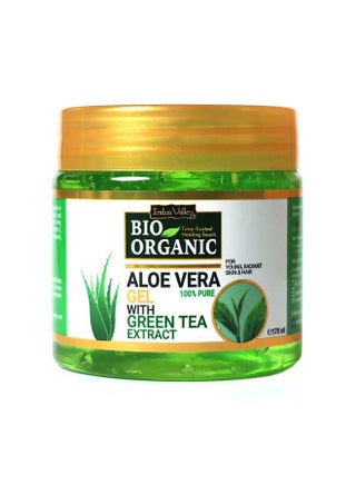 Bio Organic Pure Multipurpose Aloe Vera Gel With Green Tea Extract For Face, Body & Hair,For Glowing & Soothing Skin, Anti-Ageing & Acne, Suitable To All Skin Type - 175Ml - pzsku/ZF8E148A2AC997DEE8471Z/45/_/1733730189/65b4da48-59e4-49c5-8064-d250c7a88853