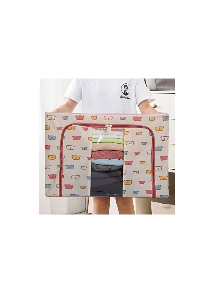 Spaceshoop - Oxford fabric Living Box Storage Boxes for Clothes Cover Bags Foldable Fabric Storage Boxes Assorted Shapes - Image 1