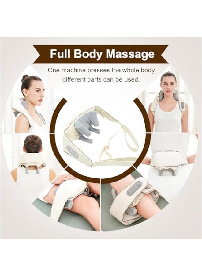 HOOKOR Neck and Shoulder Massager,Shiatsu Back Massager with Heat, Wireless Deep Kneading Massage for Neck, Back, Shoulder, Leg, Suitable for Office, Home and Travel - Image 5
