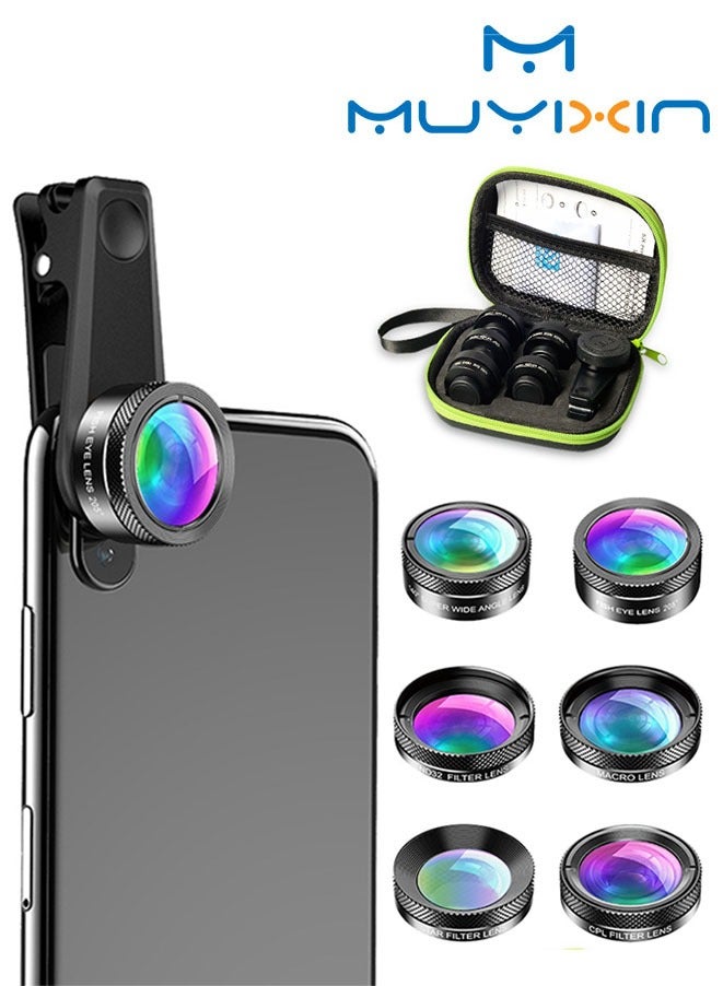 muyixin Muyixin Phone Camera Lens Kit 6 In 1 ZF8E184A941F68CF28784Z