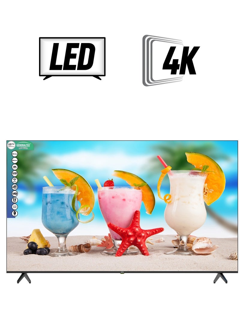 GENERALTEC Generaltec 85 Inch Smart 4K Ultra HD LED TV with WebOS, 2 Remote controls, Magic Remote, Cinema Screen Design 4K Ultra HDR, Dolby Audio, Smart Voice Control, Apps YouTube, Netflix, Shahid  - Image 1