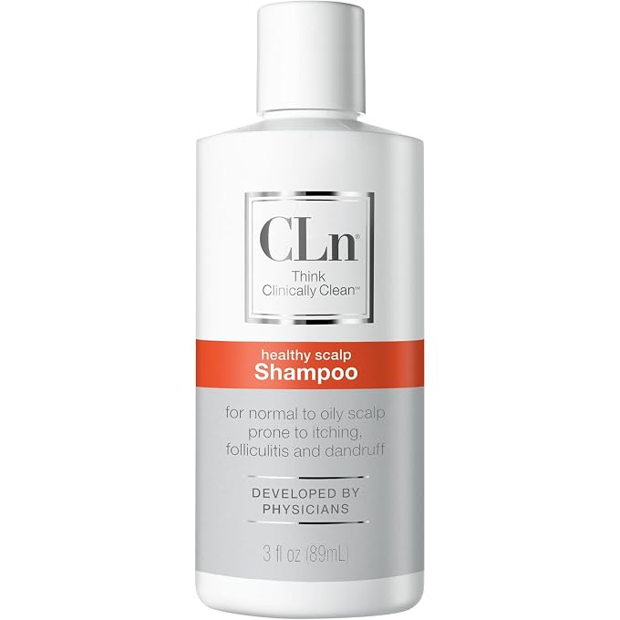 cln Shampoo with Salicylic Acid 89 ml | Clarifying Anti-Dandruff Shampoo for Oily Hair & Itchy, Flaky Scalp with Tendency to Dandruff, Folliculitis & Seborrheic Dermatitis - Image 1