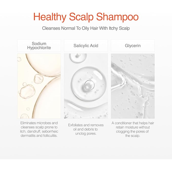 cln Shampoo with Salicylic Acid 89 ml | Clarifying Anti-Dandruff Shampoo for Oily Hair & Itchy, Flaky Scalp with Tendency to Dandruff, Folliculitis & Seborrheic Dermatitis - Image 3