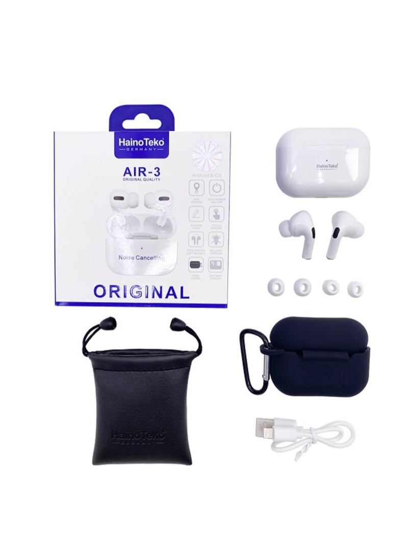Haino Teko Haino Teko Air 3 True Wireless Bluetooth Earbuds – Compatible with iOS & Android  - Image 2