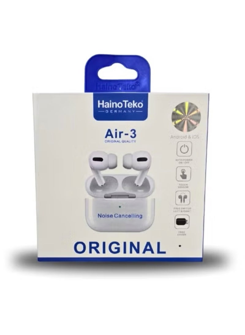 Haino Teko Haino Teko Air 3 True Wireless Bluetooth Earbuds – Compatible with iOS & Android  - Image 3