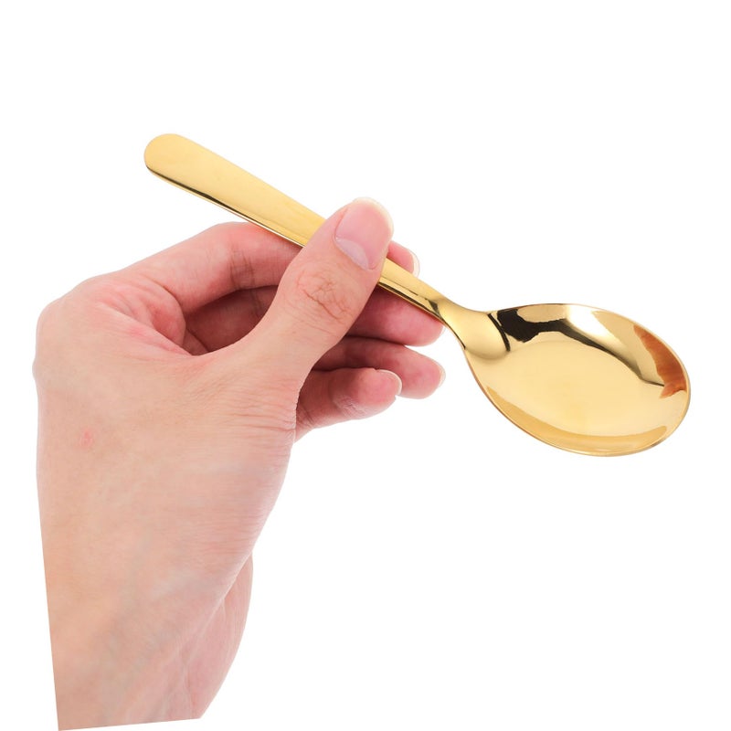 Stainless Steel Serving Spoons Ergonomic Dishwasher Safe Kitchen Utensils - Image 4