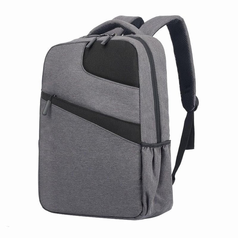 Energy Case 17 inch Large Capacity Computer Backpack Oxford Cloth Business Bag Outdoor Leisure Travel Bag with a way out USB (gray)