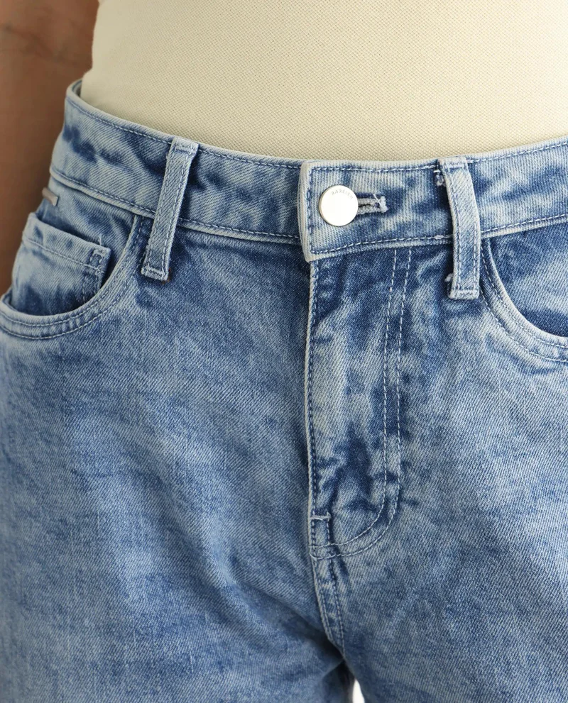Rareism Women's Straight Fit Denim