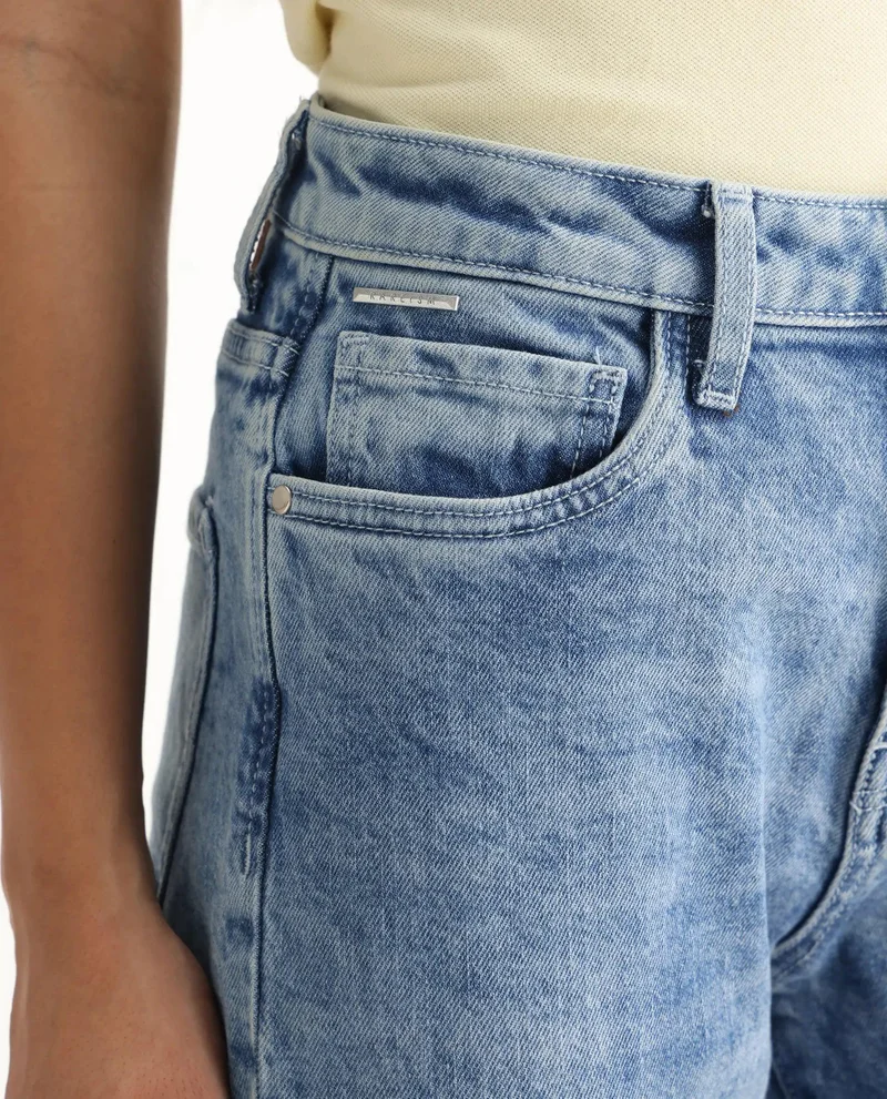 Rareism Women's Straight Fit Denim