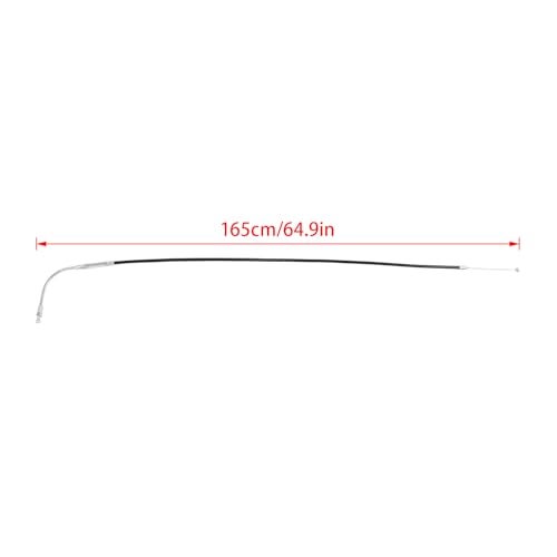 CHIFUN Motorcycle Clutch Cable Wire 64.9" 165cm Long Cable Replacement for Victory Cross Country/Cross Roads/Vision Stainless Braided Clutch Cable - Image 5