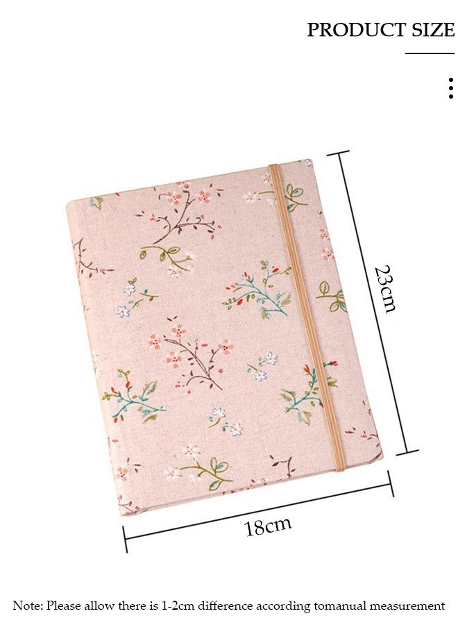 DUNISO 200 Pockets Flower Pattern Photo Album for 6 Inches Photos Portable Photo Album for Family Wedding Boys Girls - Image 4
