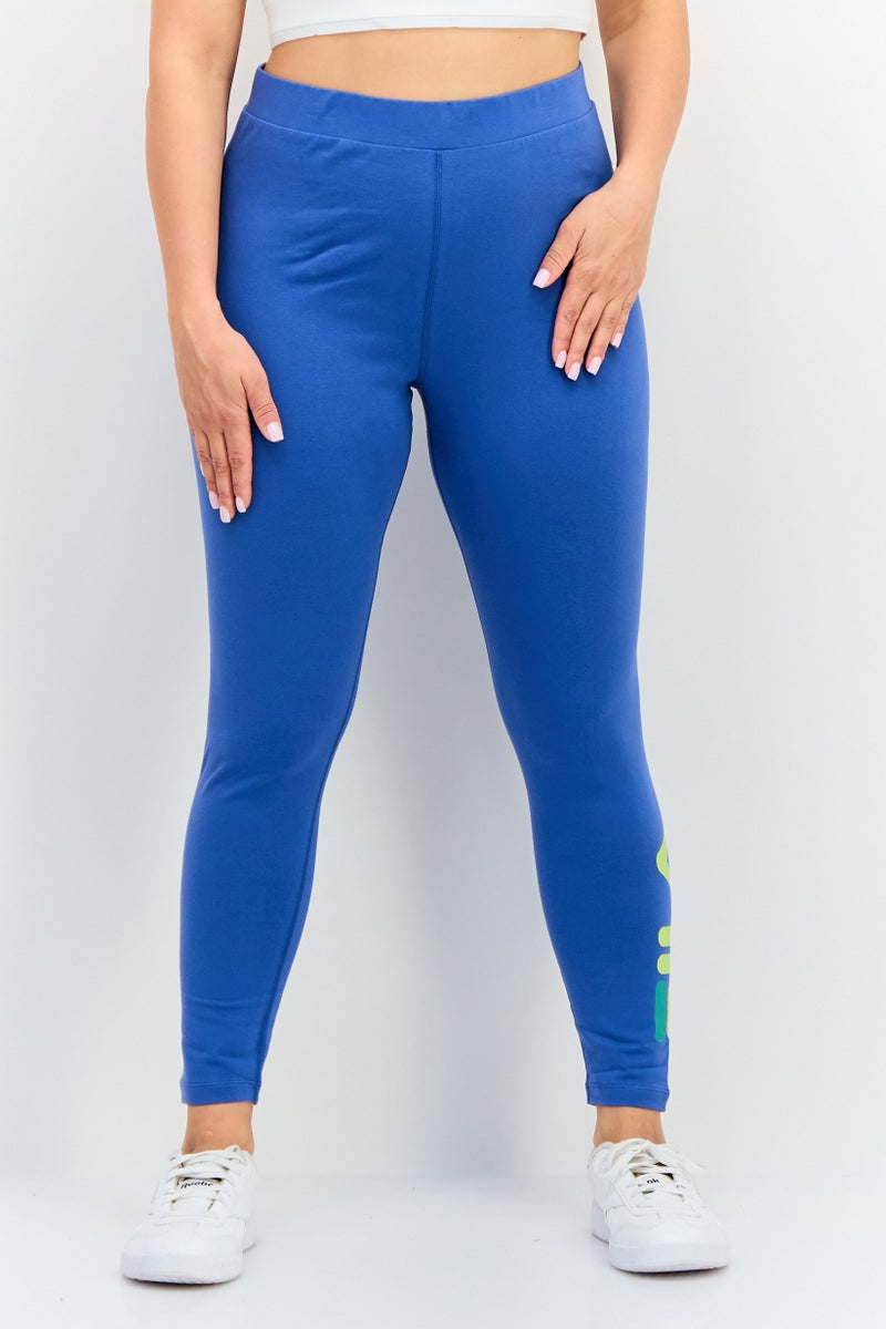 FILA Women Sportswear Fit Training Legging, Blue - Image 1
