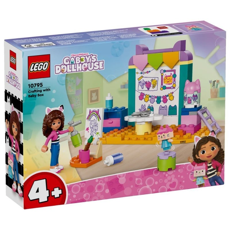 LEGO - Gabby Crafting with Baby Box 60 Pieces - 10795 - Image 1