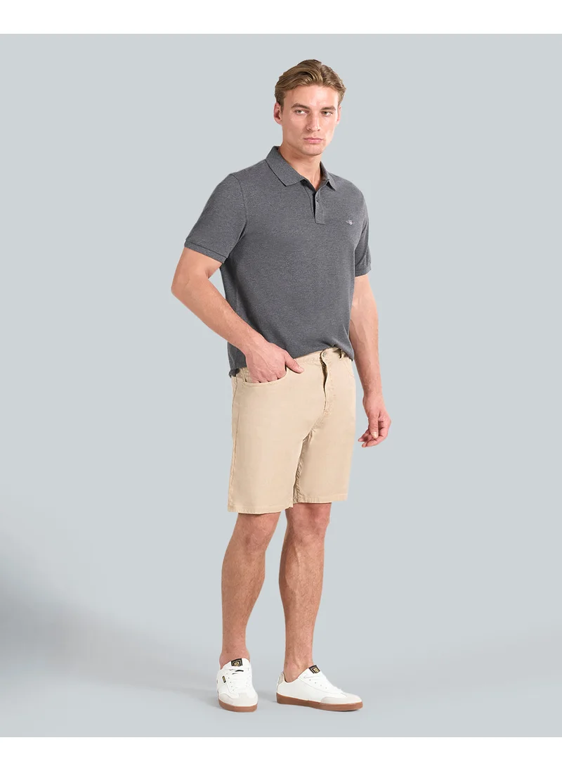 غانت Gant Cotton-Linen Regular Jean Shorts