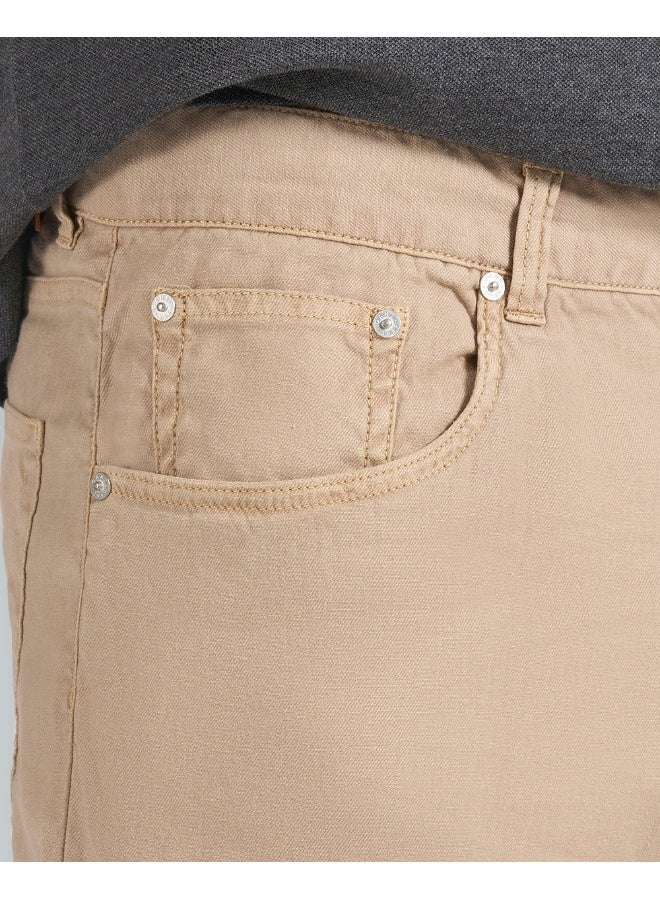 غانت شورت جينز جانت قطن وكتان بقصة عادية - Image 4