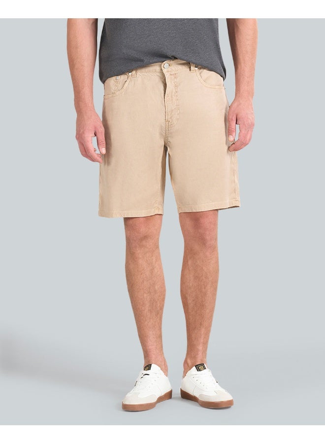 غانت شورت جينز جانت قطن وكتان بقصة عادية - Image 3