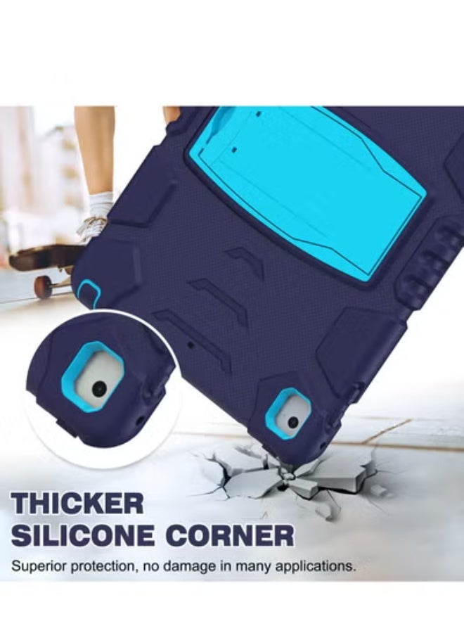 Gulflink Back Cover Protect Case for Apple iPad 2018/2017/Pro/Air2 9.7inch Navy Blue and Blue - Image 3