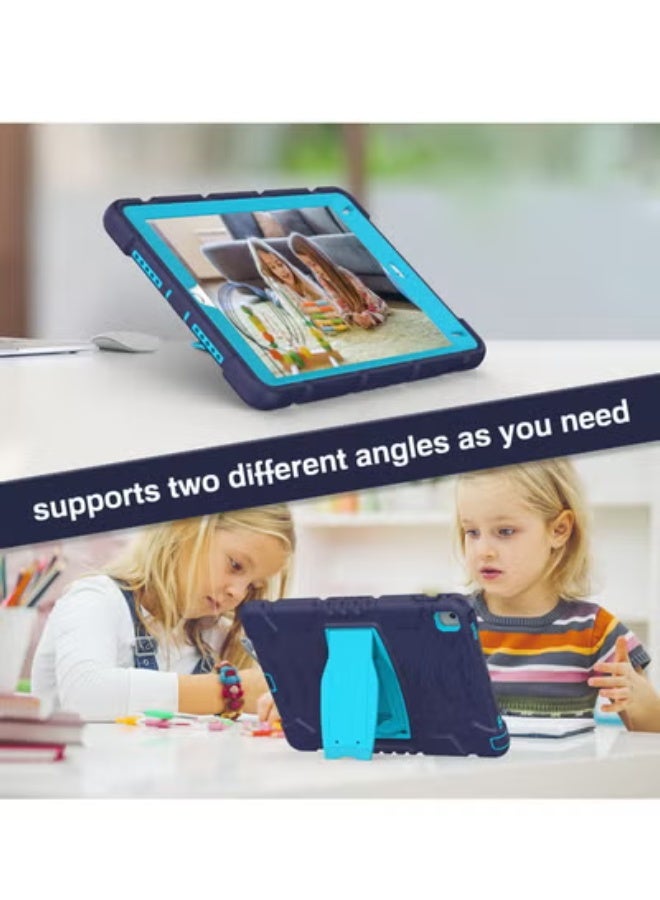 Gulflink Back Cover Protect Case for Apple iPad 2018/2017/Pro/Air2 9.7inch Navy Blue and Blue - Image 4