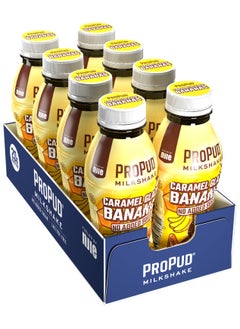 ProPud Protein Milkshake 8 x 330ml Bottles| High Protein Shake | No Added Sugar | Lactose Free| 20g of Protein | Delicious Creamy Flavour (Caramelized Banana) - pzsku/ZF8E22B13809116FAF0C2Z/45/_/1714460463/cf24fc60-1567-4a87-9e61-7fc9c147812f