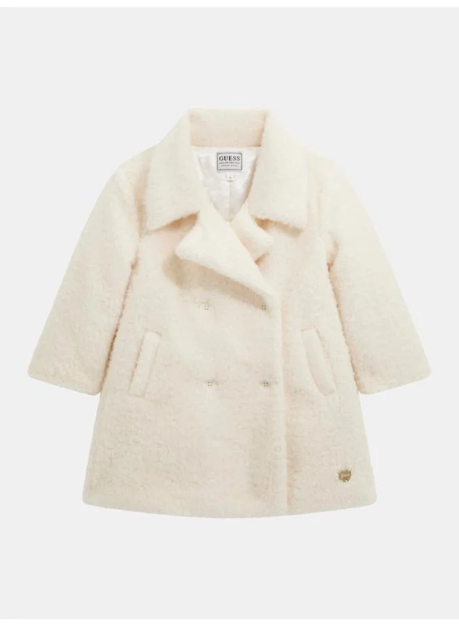 GUESS Kids Lurex Sherpa Padded Coat