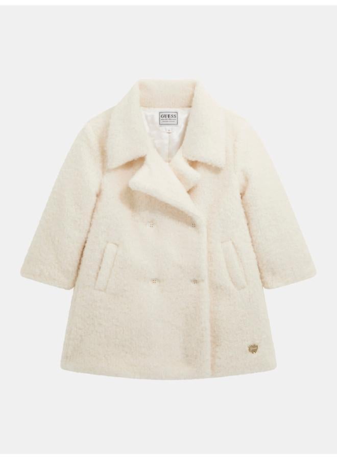 GUESS Kids Lurex Sherpa Padded Coat - Image 1