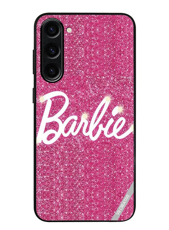 VR CREATIVE Protective Case Cover For Samsung Galaxy S23 FE Sparkling Barbie Design Multicolour - Image 1