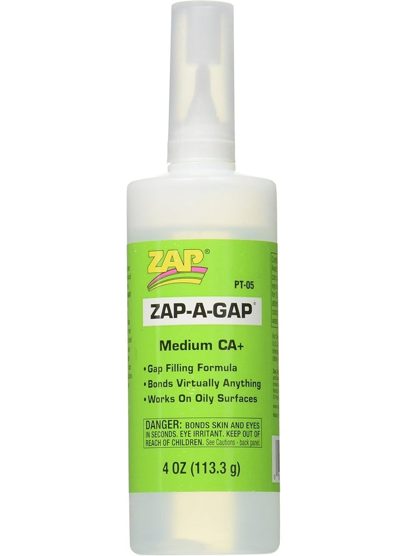 ZAP Pacer Technology (Zap) Zap-A-Gap Adhesives, 4 oz - Image 1