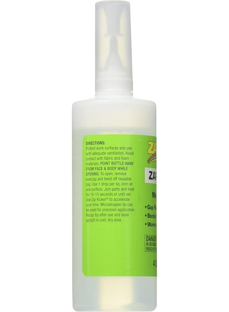 ZAP Pacer Technology (Zap) Zap-A-Gap Adhesives, 4 oz - Image 2
