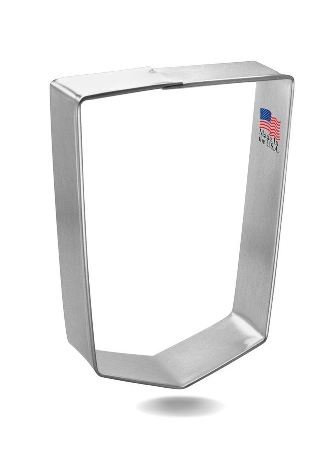 Foose Back Pocket Cookie Cutter 3.75 Inch -Tin Plated Steel Cookie Cutters - Back Pocket Cookie Mold - Image 1