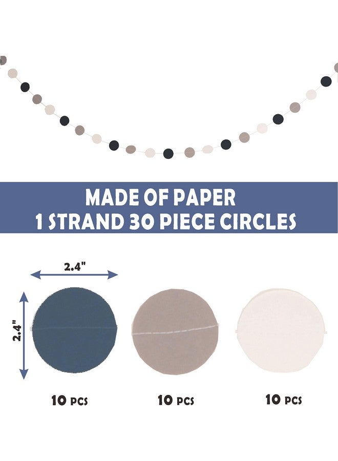 MEANT2TOBE Baby Shower for Boy, It's a Boy, Baby Shower Decorations, Grey Elephant Baby Shower, Blue Baby Shower Decorations For Boy, Baby Shower Decoration Elephant Theme, It‘s A Boy Party Decor - Image 5